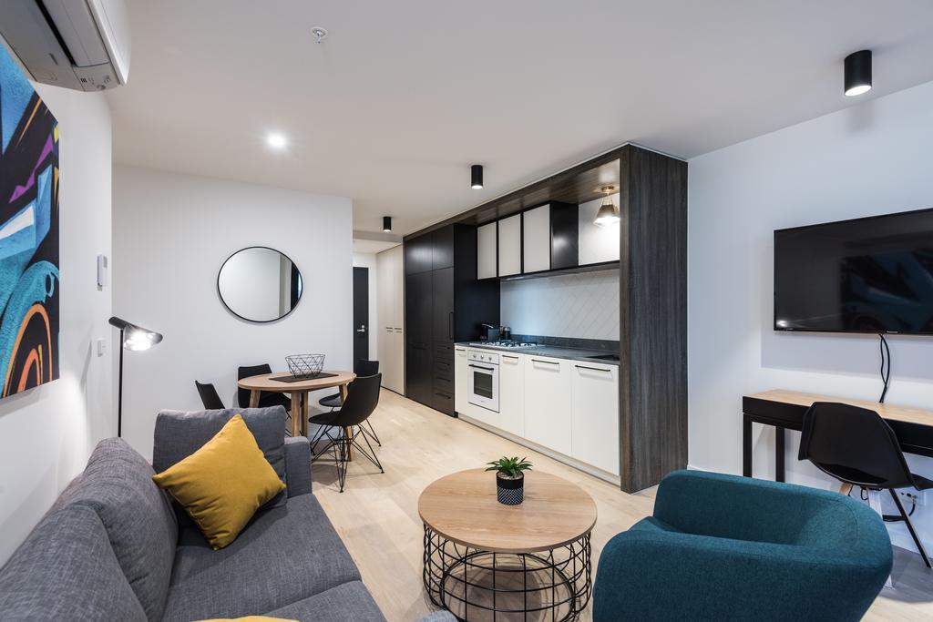 מלבורן Playhouse Apartments Abbotsford מראה חיצוני תמונה