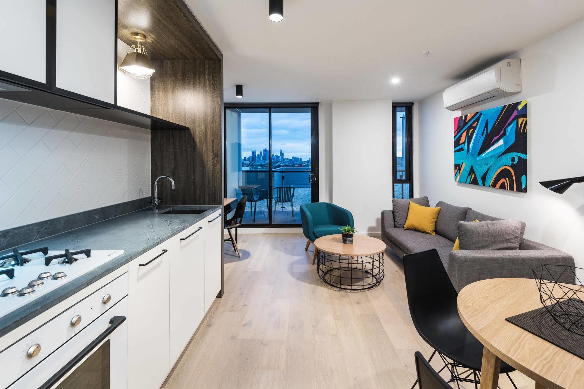 מלבורן Playhouse Apartments Abbotsford מראה חיצוני תמונה
